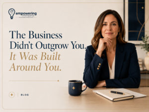 The Business Didn't Outgrow You. It Was Built Around You.
