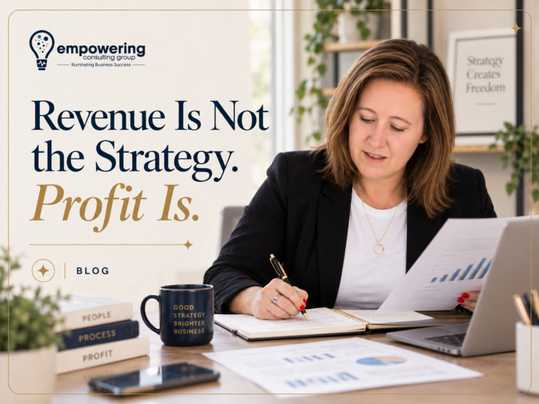 ECG-Revenue Is Not the Strategy. Profit Is.